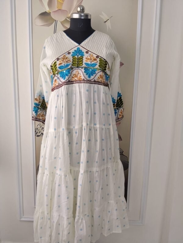 3580419a-2f19-466d-a1dd-4ec20af07adb mul mul cotton 3 tier maxi with embroidery