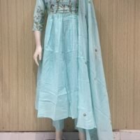 Mul cotton 3Piece suit set with cotton lining