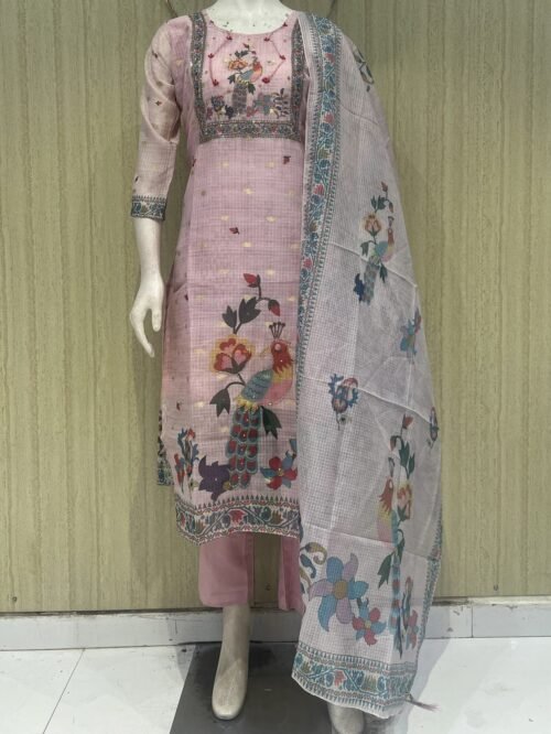 kota 3 piece suit set with cotton lining