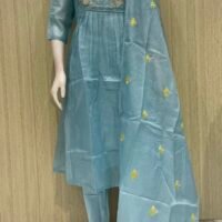Pure cotton Kota Aline set with mul cotton lining