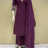 Pure Dabu cotton suit set without lining