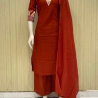Pure Dabu cotton suit set without lining