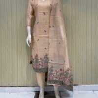 e55cc2de-381f-4518-9bd6-af35a9086f5c Cotton silk jamdhani with cotton pant and lining