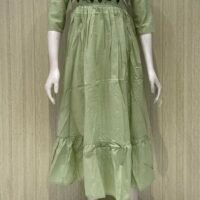 Pure Dabu cotton frocks with thread embroidery