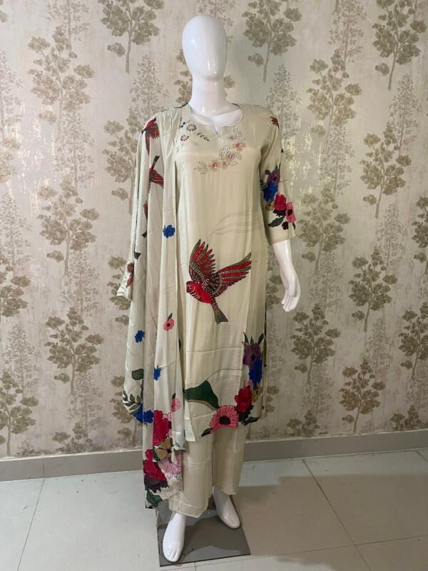 img_2596 Pure soft chinon suit set with mul cotton lining